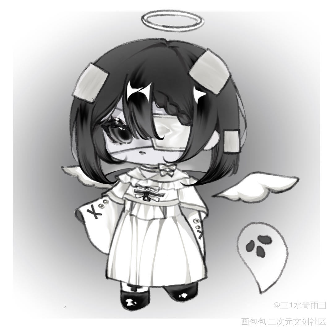 小幽灵_绘画作品