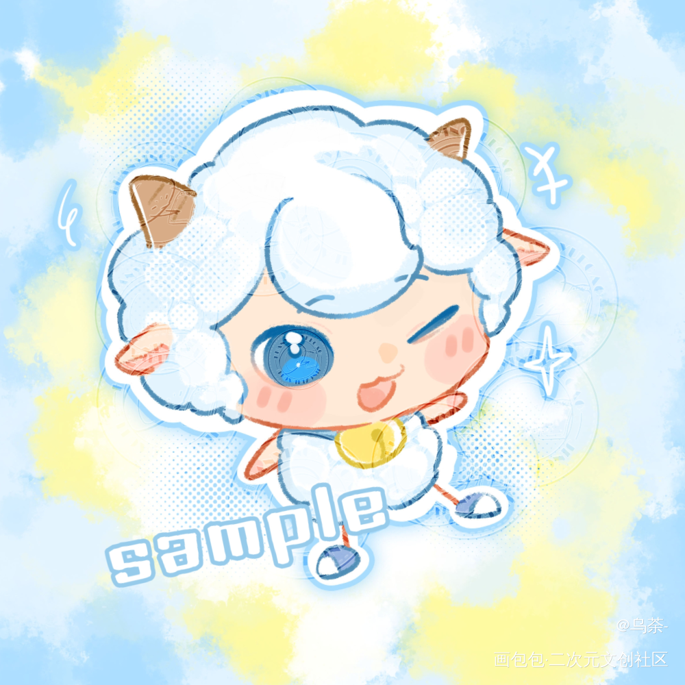 ੭ ᐕ)੭*⁾⁾一口一只小羊🐑_喜羊羊·喜羊羊与灰太狼喜羊羊动漫同人沸羊羊懒羊羊暖羊羊美羊羊绘画绘画作品