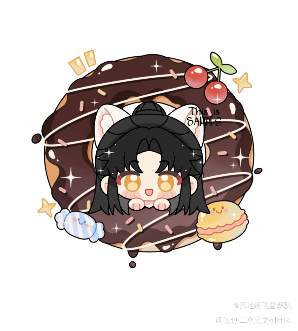 甜点🐱_二哈和他的白猫师尊楚晚宁·二哈和他的白猫师尊楚晚宁人间理想楚晚宁绘画作品