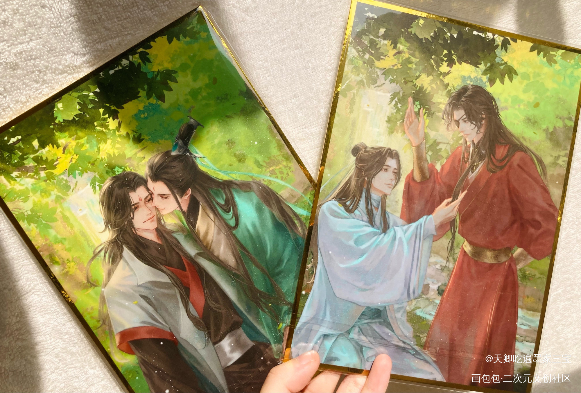 _站外返图冰秋花怜忘羡绘画作品
