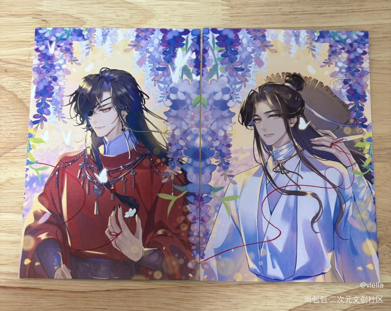 花怜_天官赐福授权返图绘画作品