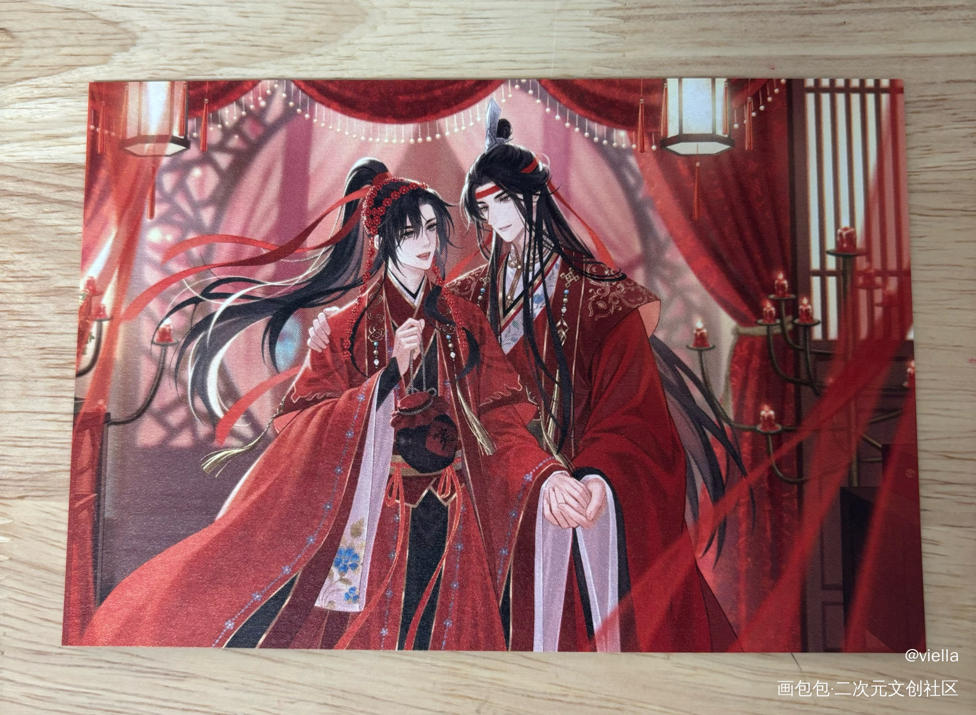 忘羡大婚_魔道祖师授权返图绘画作品