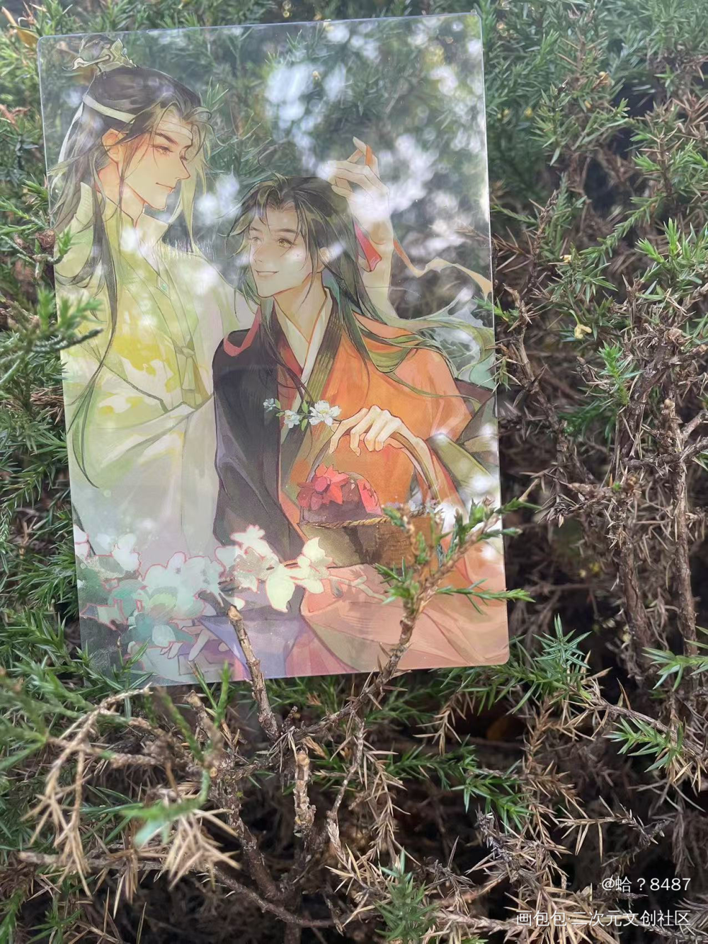 _魔道祖师忘羡蓝忘机·魔道祖师魏无羡·魔道祖师墨香铜臭绘画作品