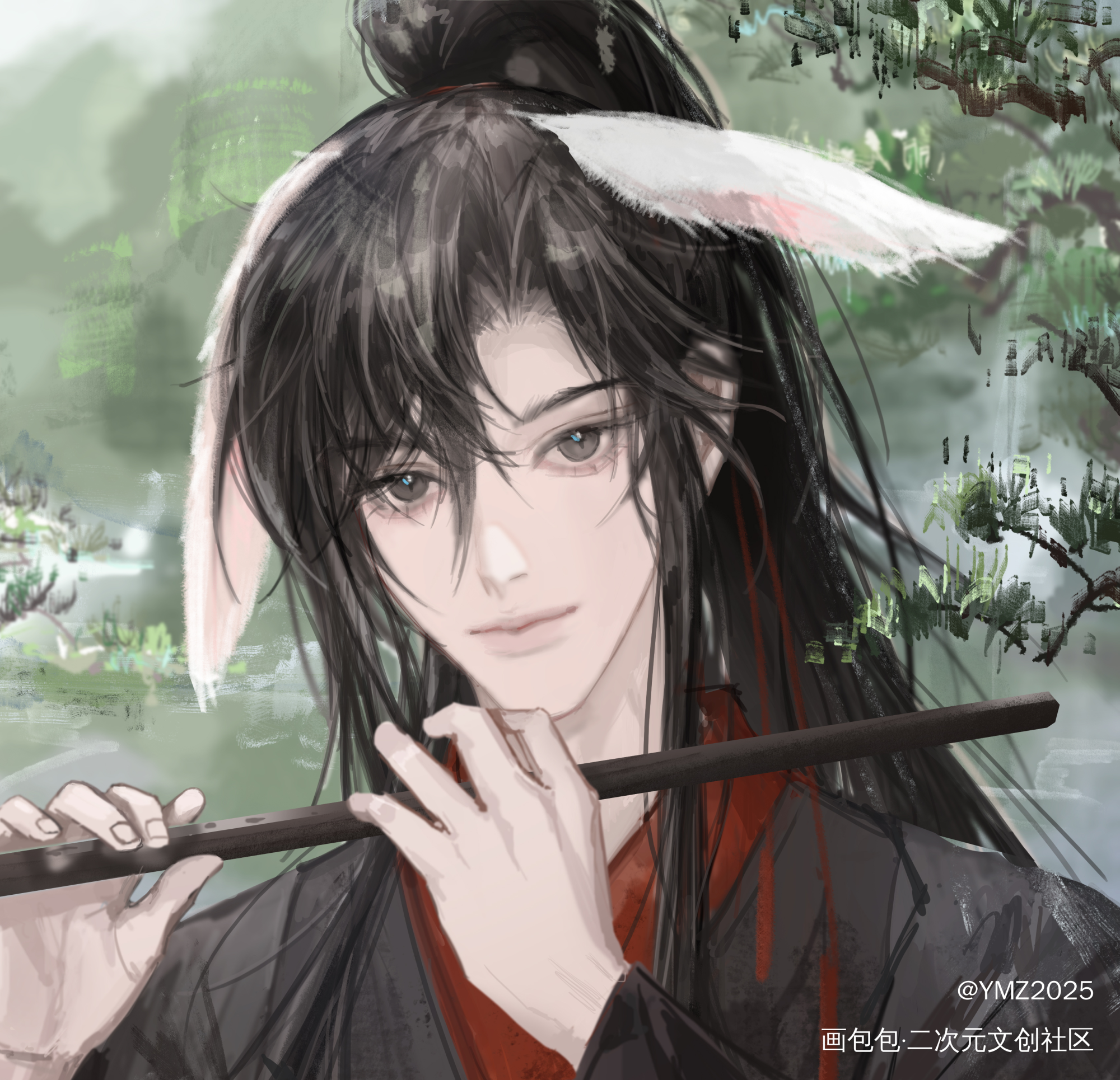 墨家三宝_人渣反派自救系统天官赐福魔道祖师绘画作品