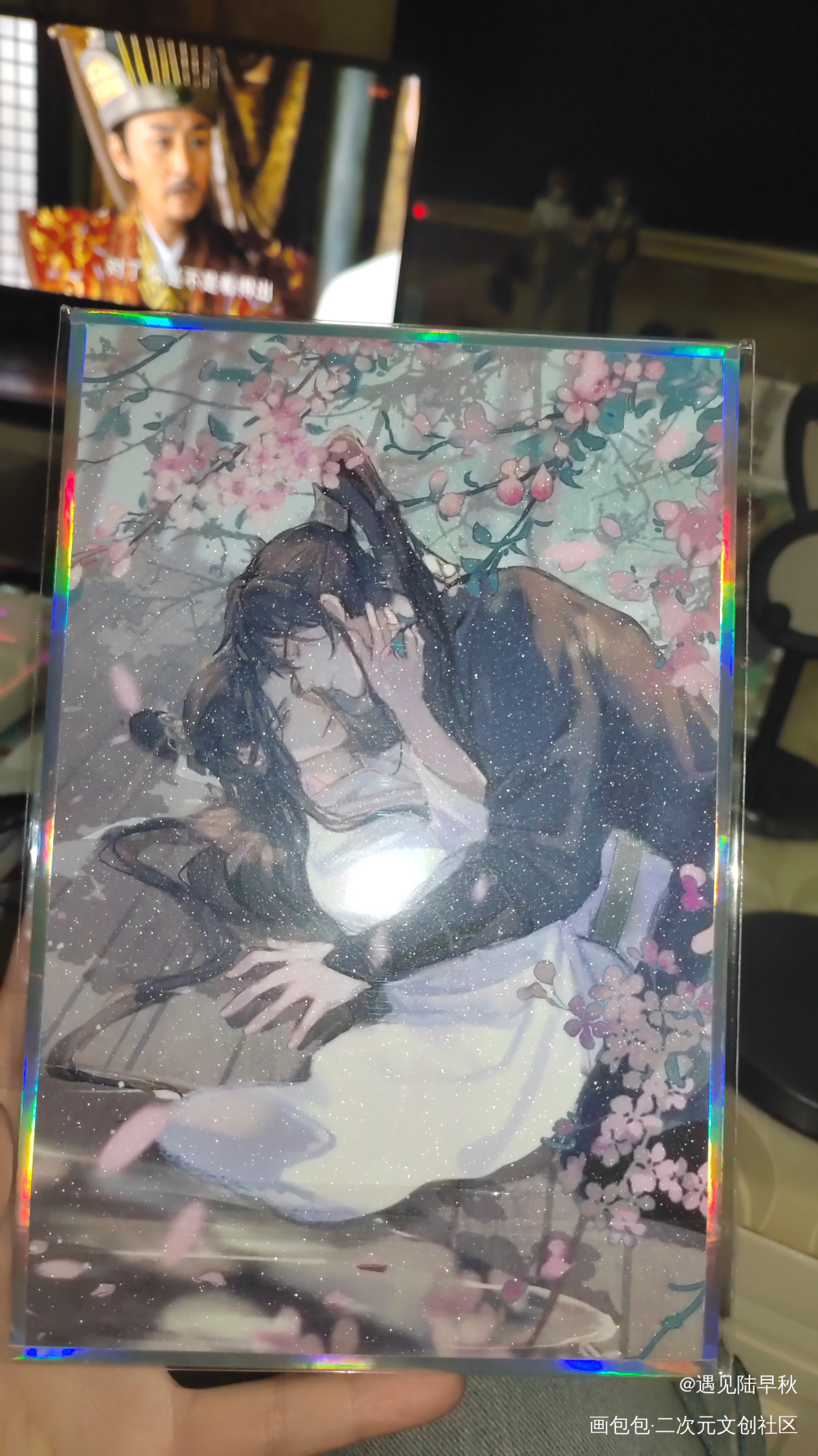 好美好美_二哈和他的白猫师尊授权返图绘画作品