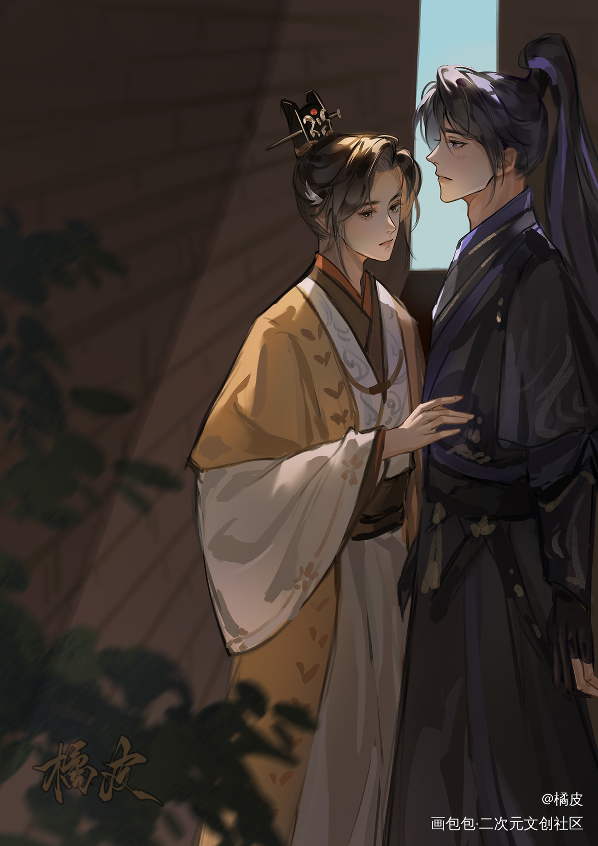 别扭_代号鸢傅融·代号鸢傅广代号鸢广陵王绘画作品