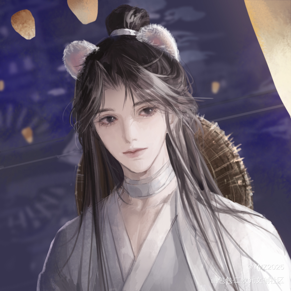 墨家三宝_人渣反派自救系统天官赐福魔道祖师绘画作品
