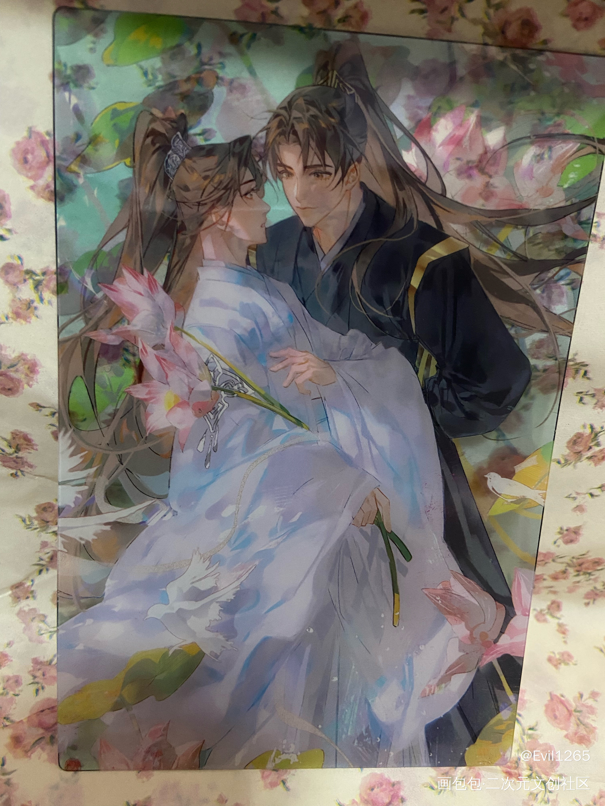 _二哈和他的白猫师尊授权返图绘画作品
