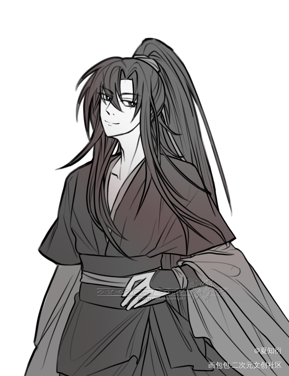 _画包包魔道祖师魏无羡·魔道祖师绘画作品