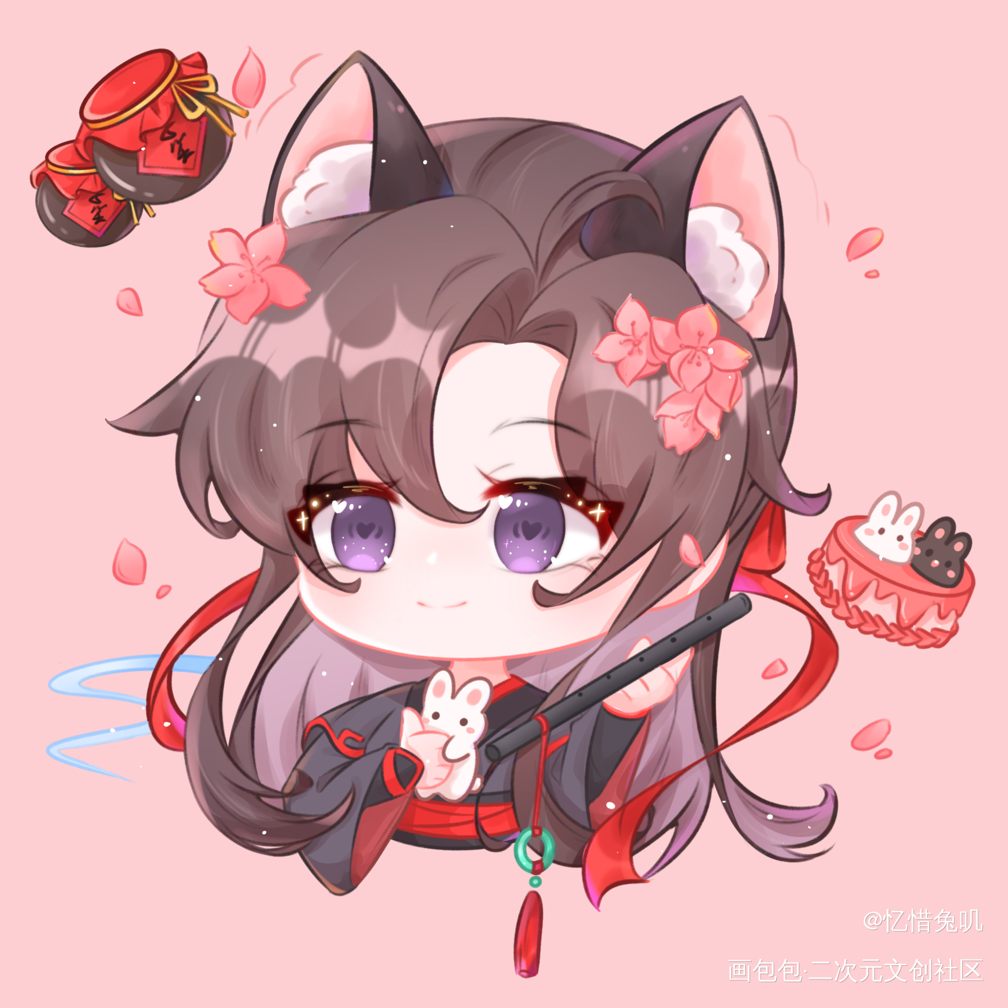 羡羡1031生日快乐_魔道祖师忘羡魏无羡·魔道祖师魏无羡1031生日快乐绘画作品