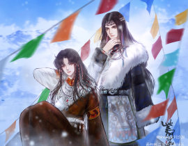 藏风忘羡【羡羡生贺】_绘画作品