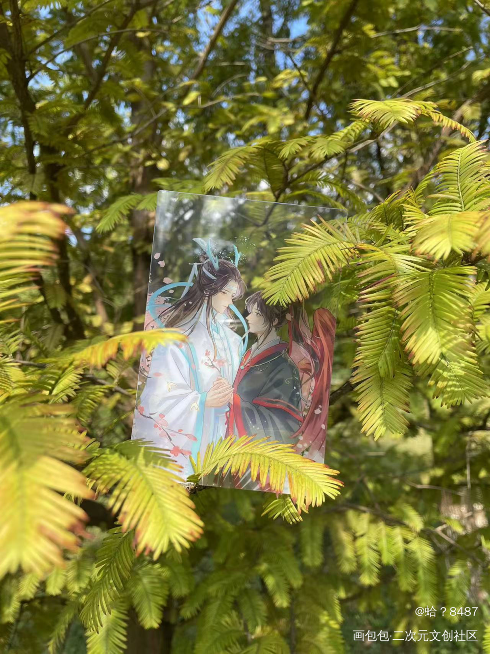 _魔道祖师忘羡蓝忘机·魔道祖师魏无羡·魔道祖师墨香铜臭绘画作品