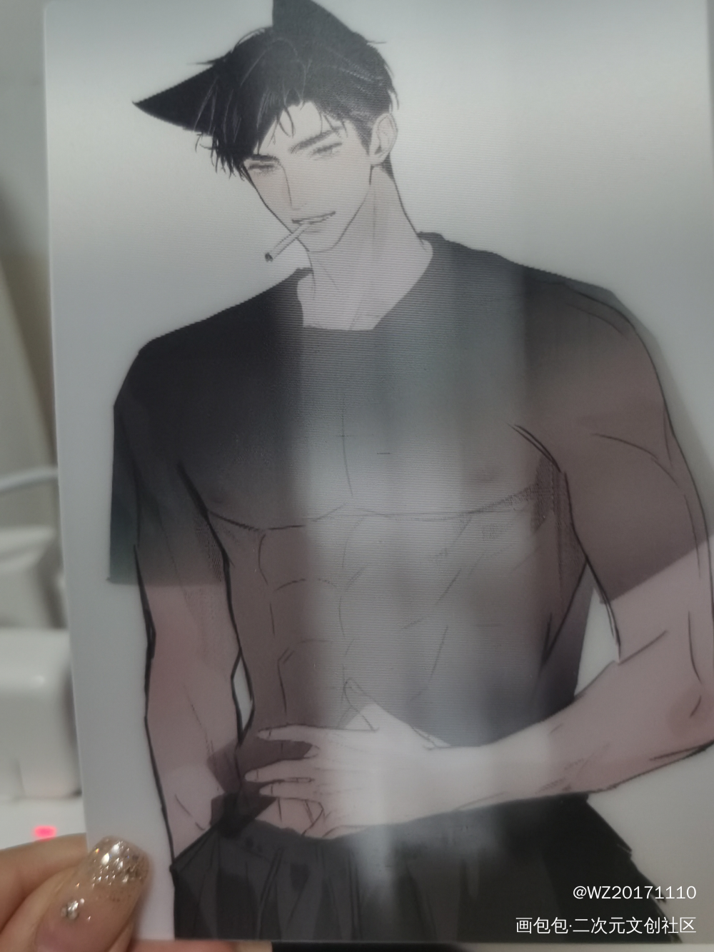 针锋对决_188男团授权返图绘画作品