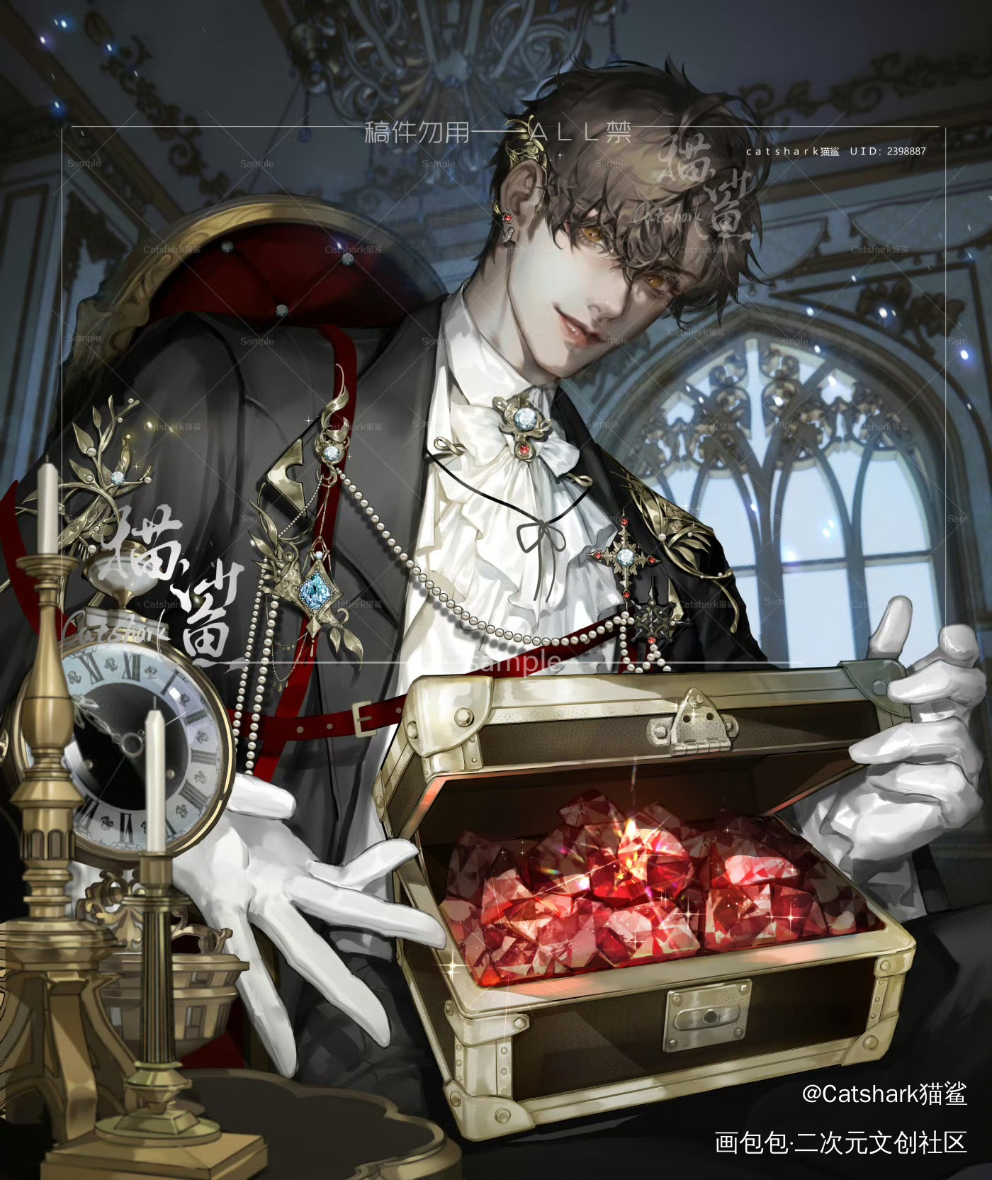 简少的珠宝_简隋英绘画作品