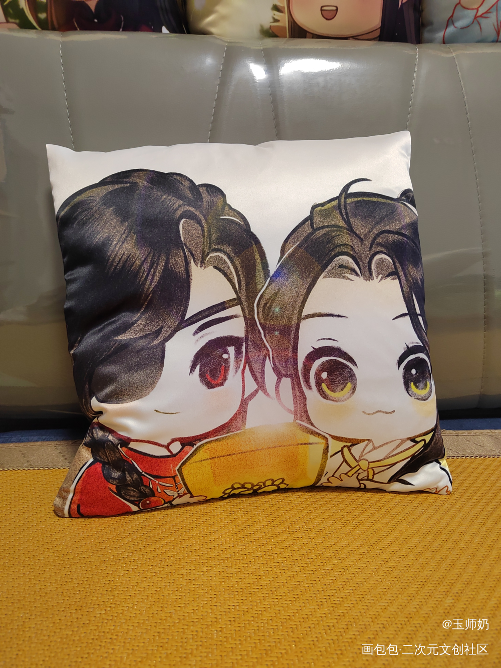 _人渣反派自救系统天官赐福魔道祖师授权返图冰秋花怜忘羡Q版绘画作品