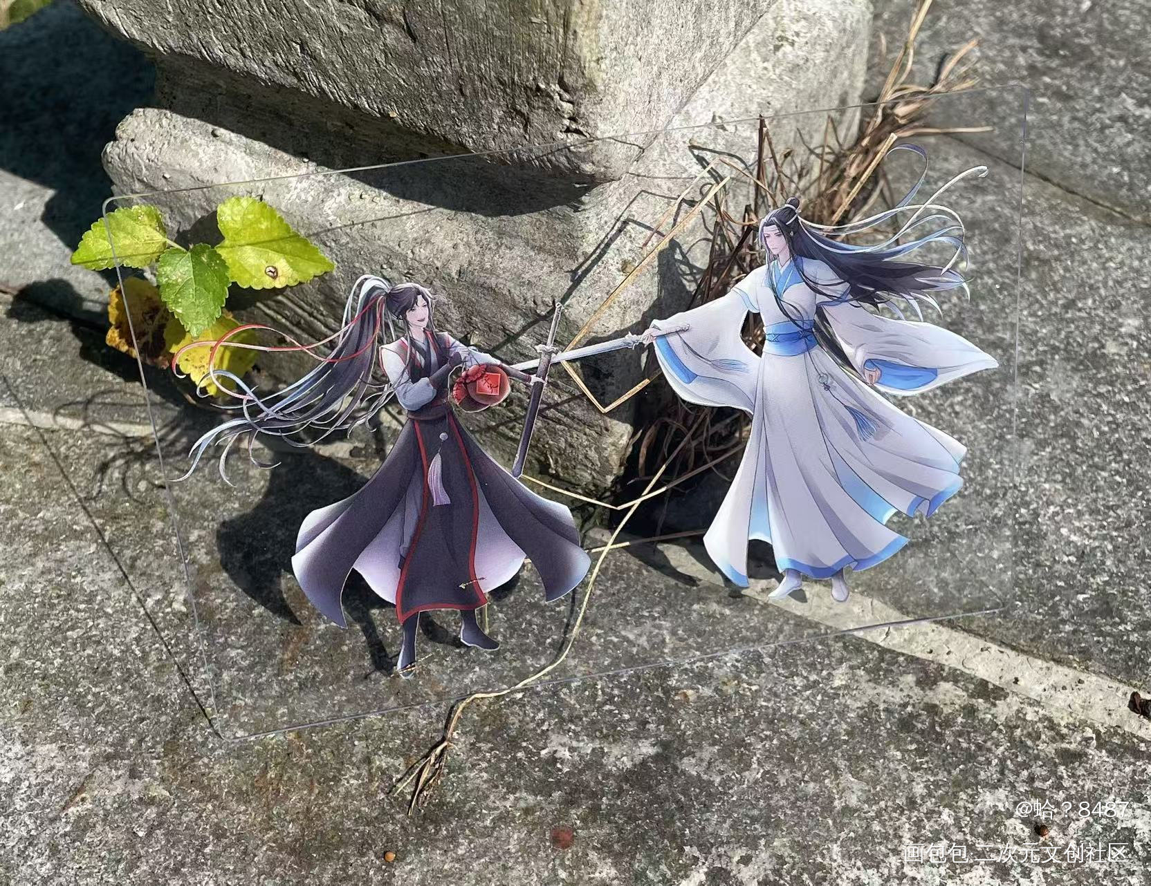 _魔道祖师忘羡蓝忘机·魔道祖师魏无羡·魔道祖师墨香铜臭绘画作品