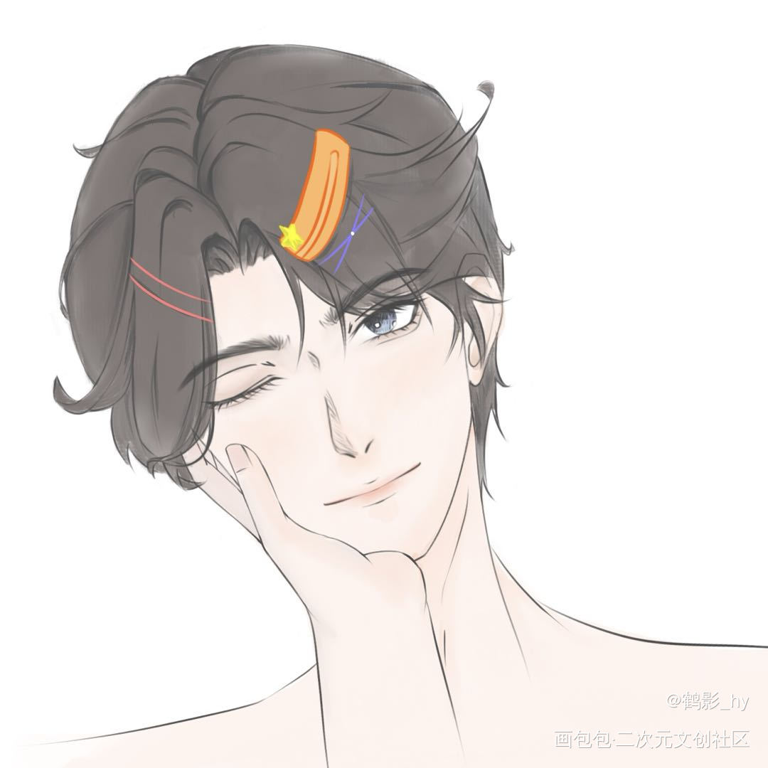 （原竞）把你捧在手上～_针锋对决188男团原竞绘画作品