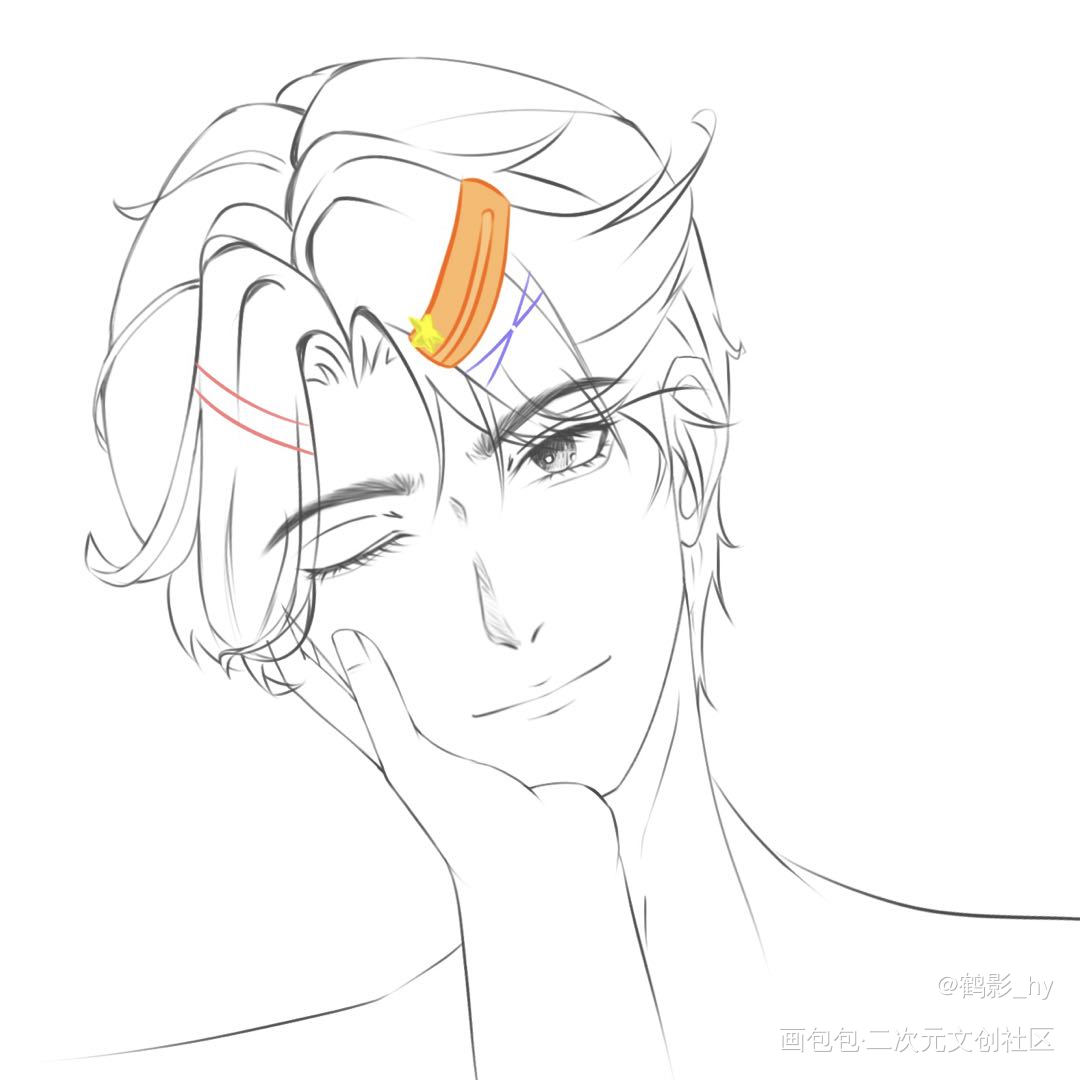 （原竞）把你捧在手上～_针锋对决188男团原竞绘画作品