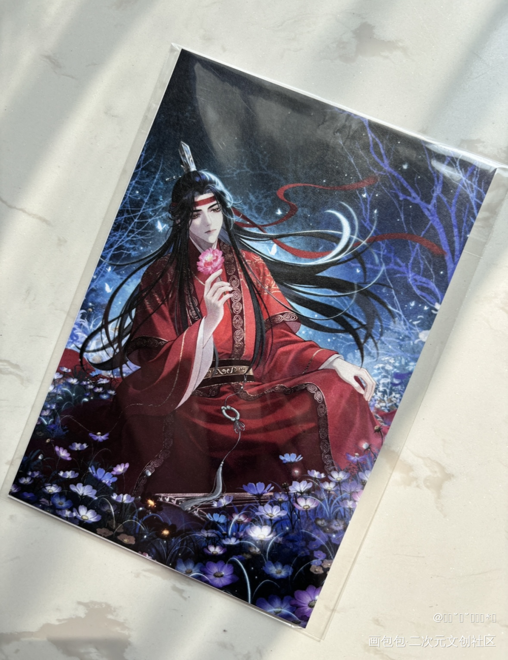 忘羡婚服❤️_魔道祖师授权返图忘羡蓝忘机·魔道祖师魏无羡·魔道祖师绘画作品
