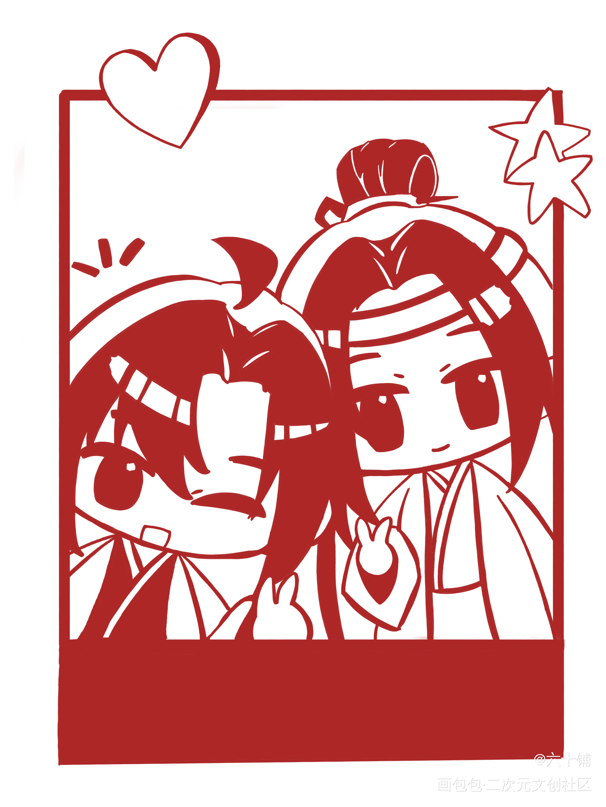 魔道祖师拍立得_魔道祖师绘画作品