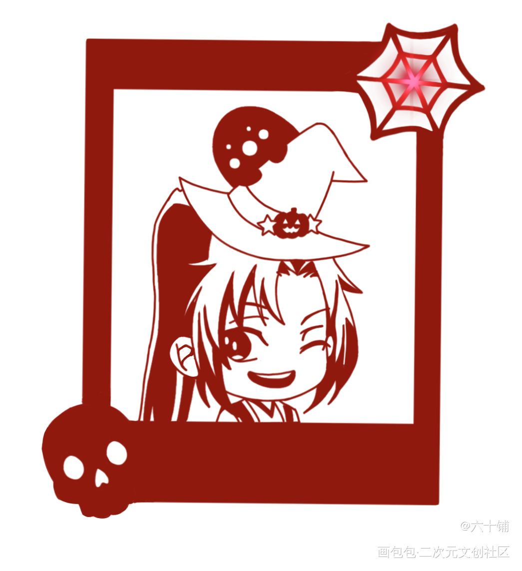 是抓蜘蛛还是你呀_绘画作品