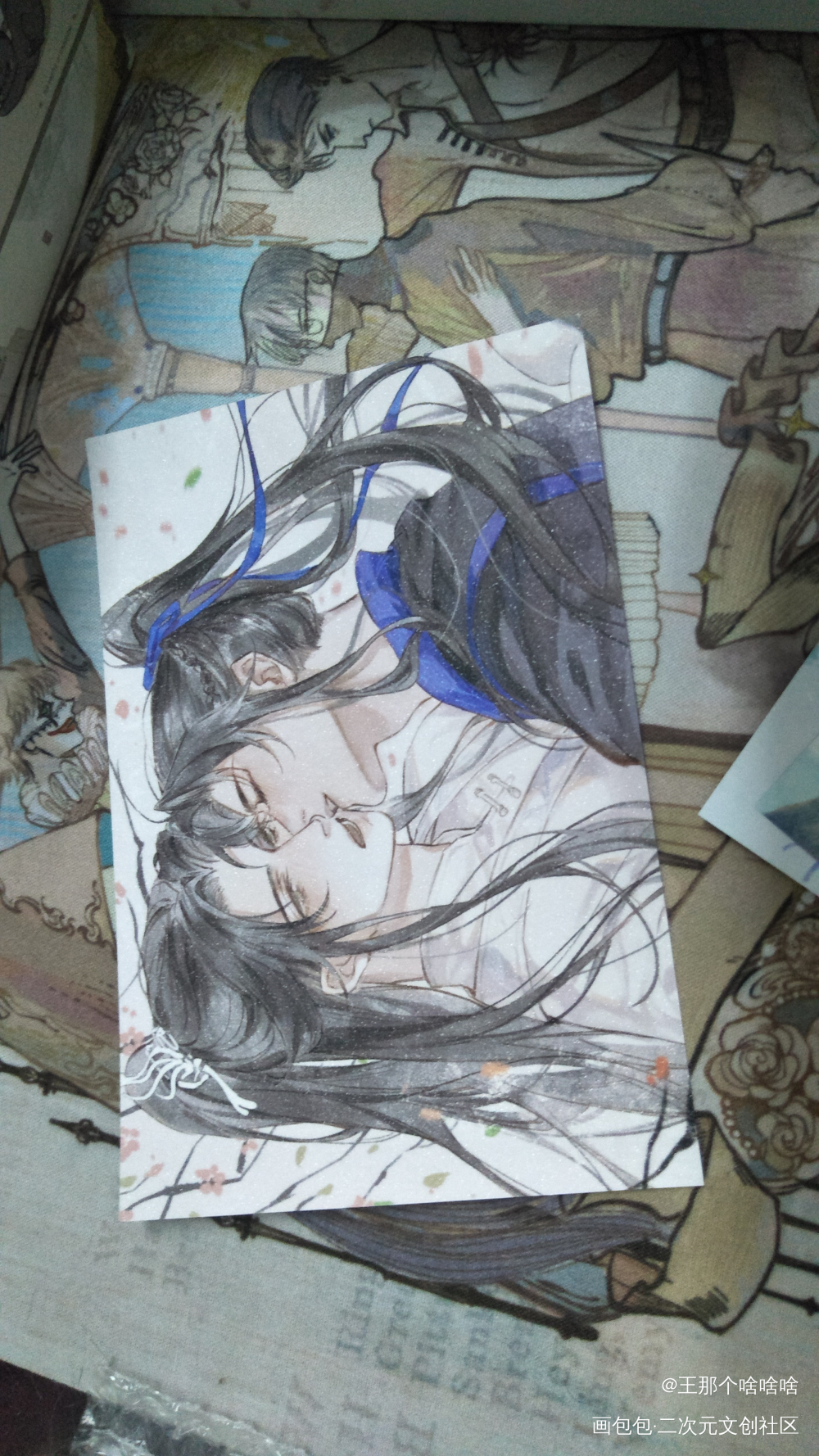 _二哈和他的白猫师尊无料返图绘画作品