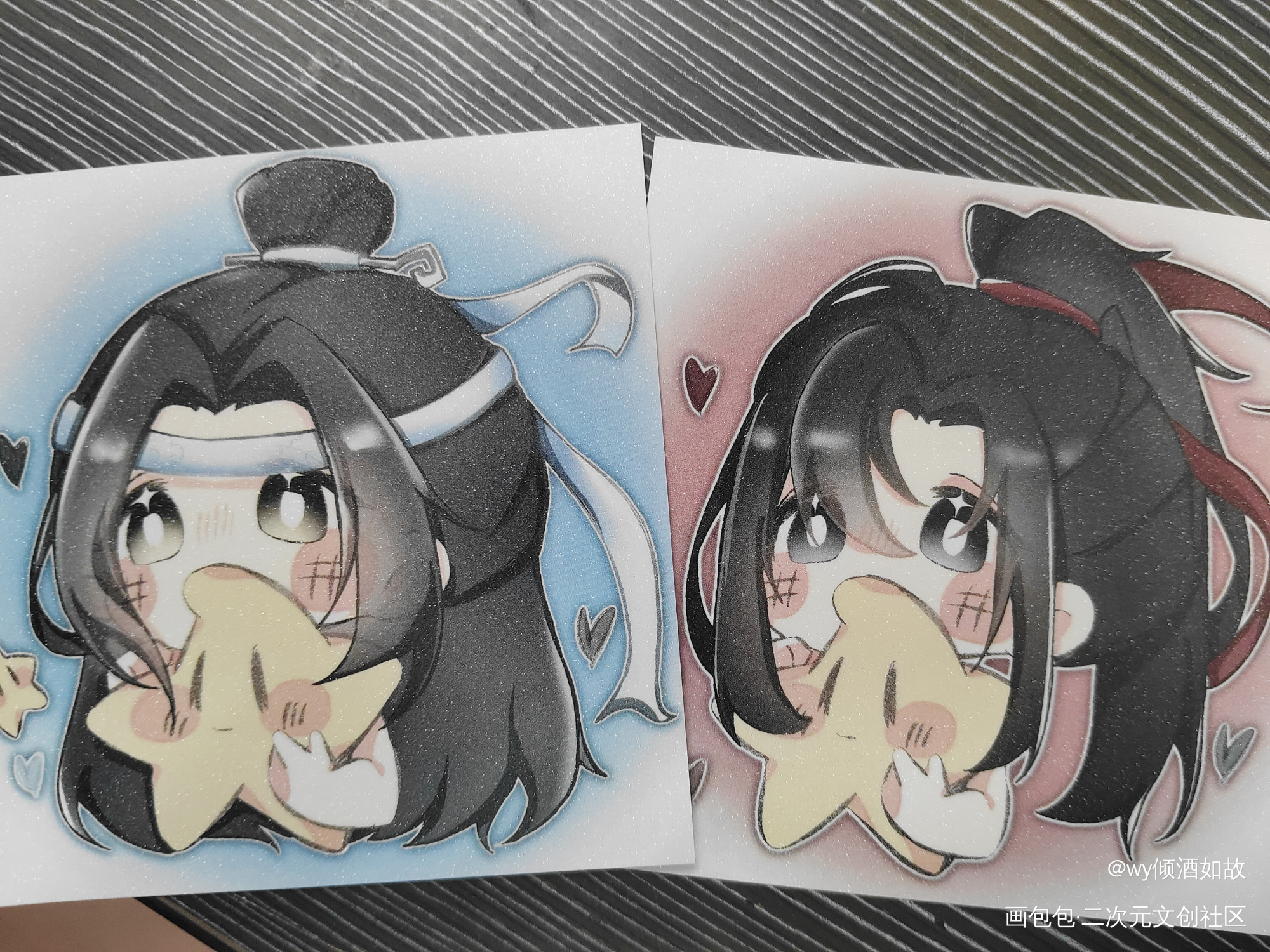 可爱_魔道祖师无料返图绘画作品
