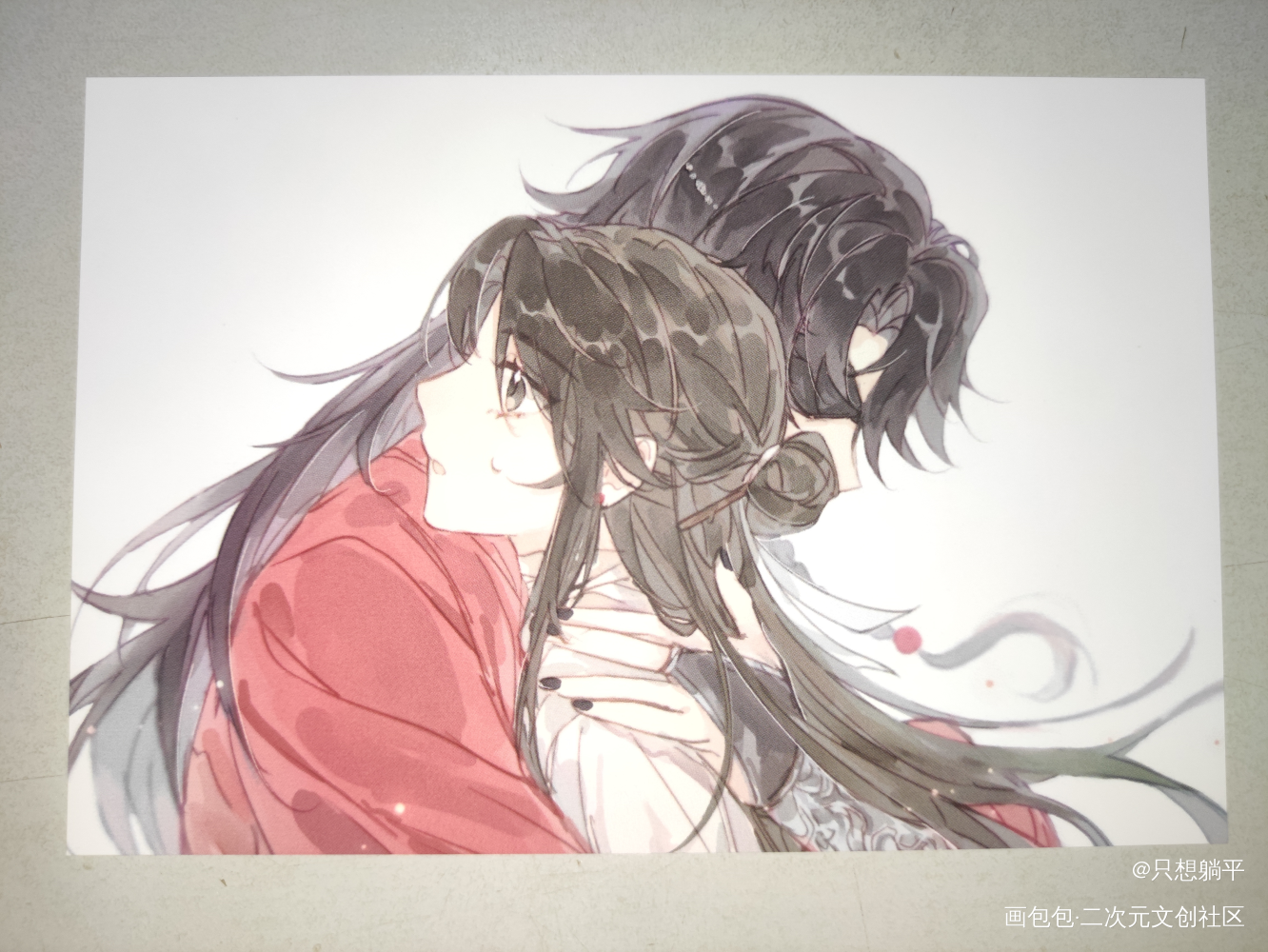 _天官赐福无料返图花城·天官赐福谢怜·天官赐福绘画作品
