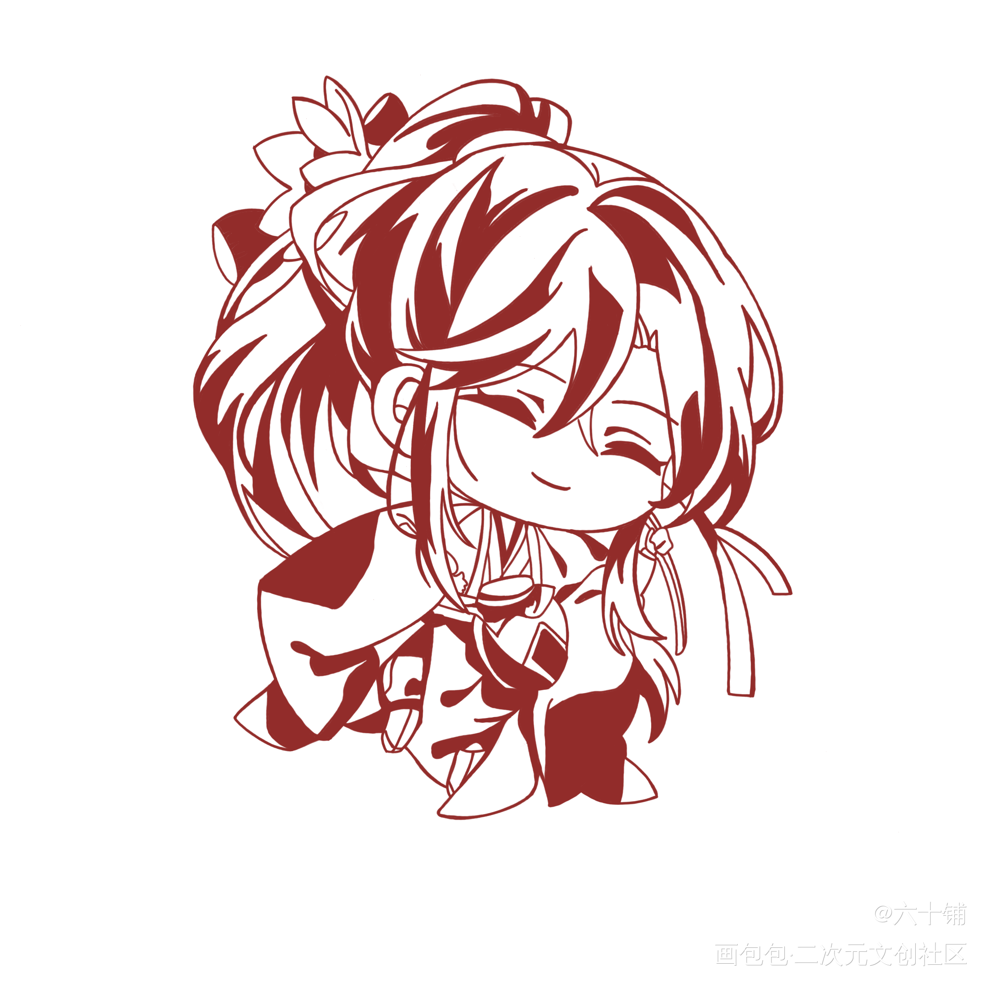 emmm 的标题_魔道祖师绘画作品