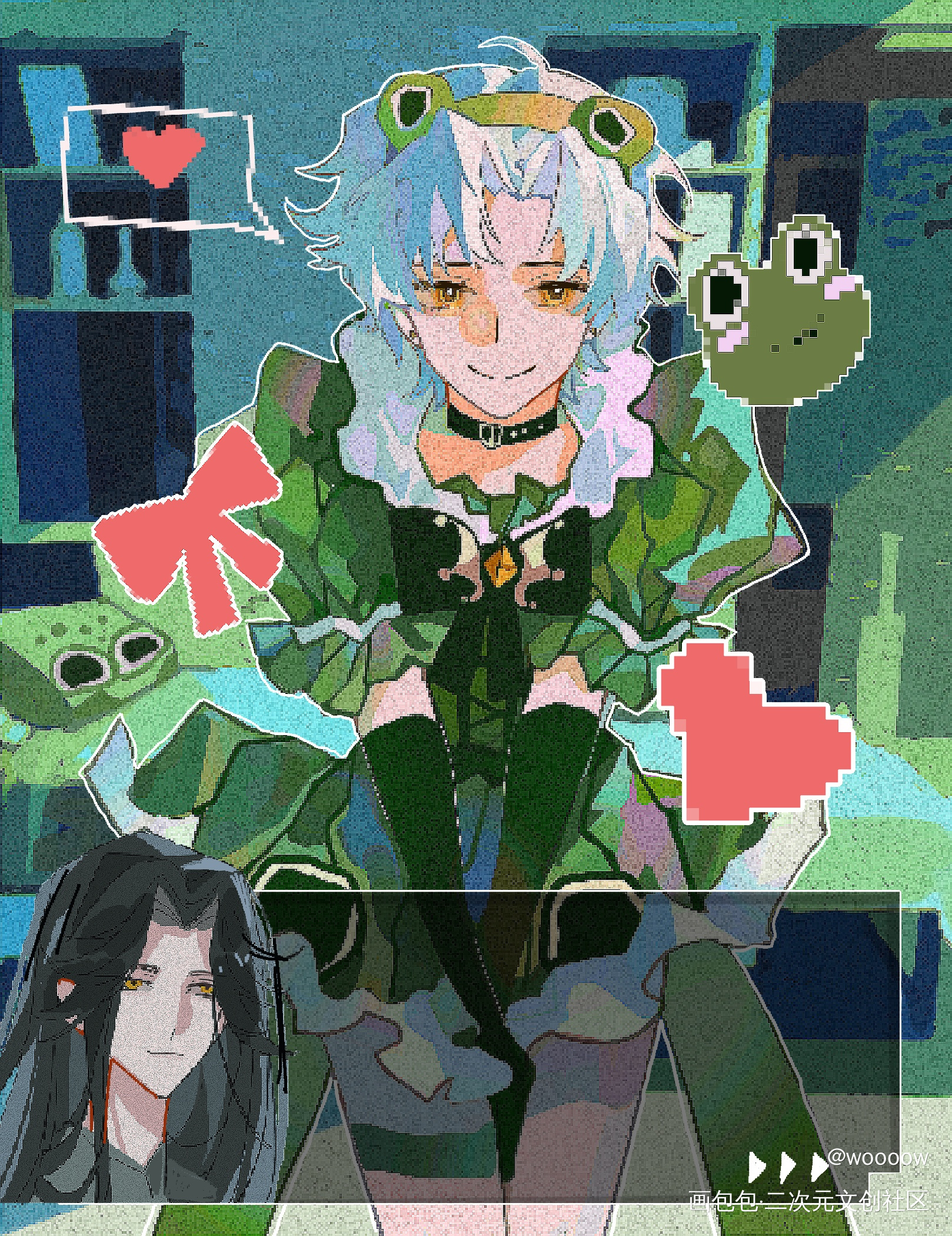 可以自己填字( ͡° ͜ʖ ͡°)✧_欢迎进入梦魇直播间温简言·梦魇直播间同人绘画作品