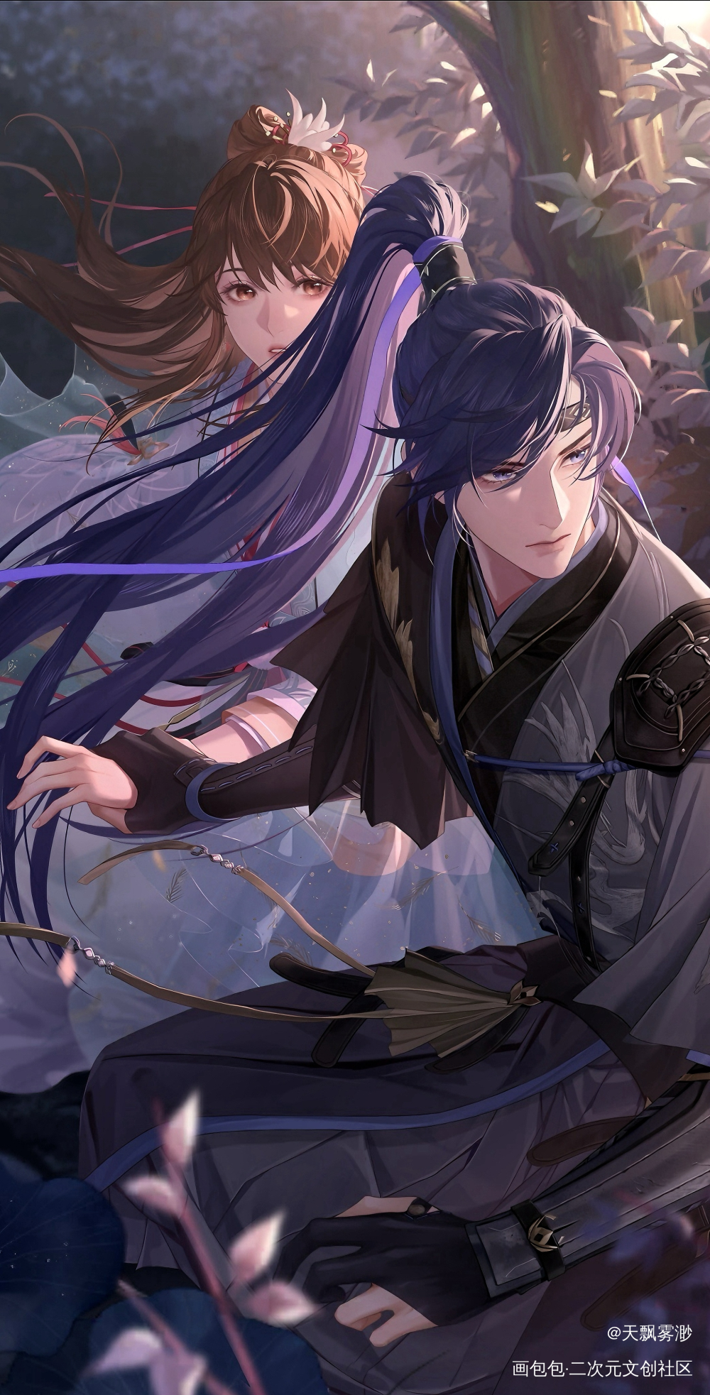 _向全世界安利代号鸳绘画作品