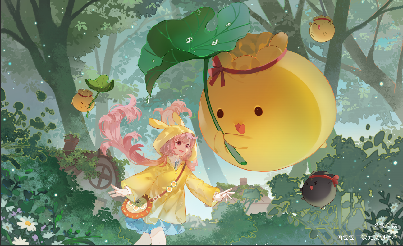 五周年约稿展示一下！_绘画作品