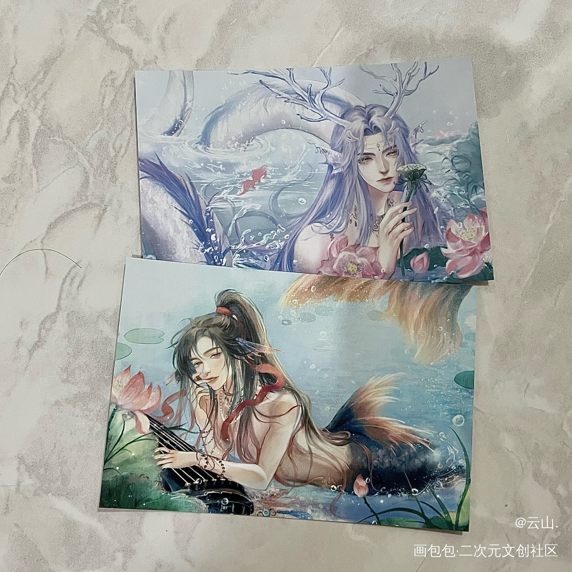 久违返图_魔道祖师无料返图周边秀忘羡蓝忘机·魔道祖师魏无羡·魔道祖师绘画作品