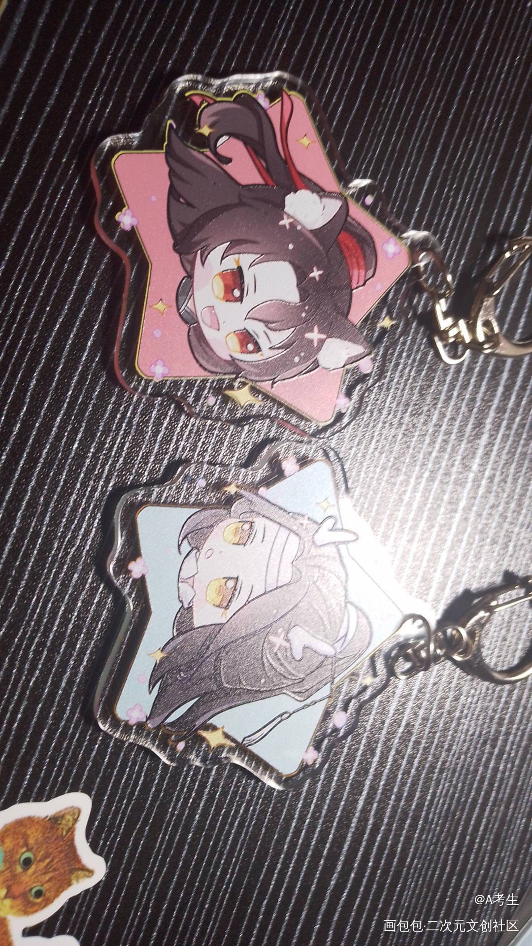 超级可爱！！！！！😘😘😘😘_魔道祖师无料返图绘画作品