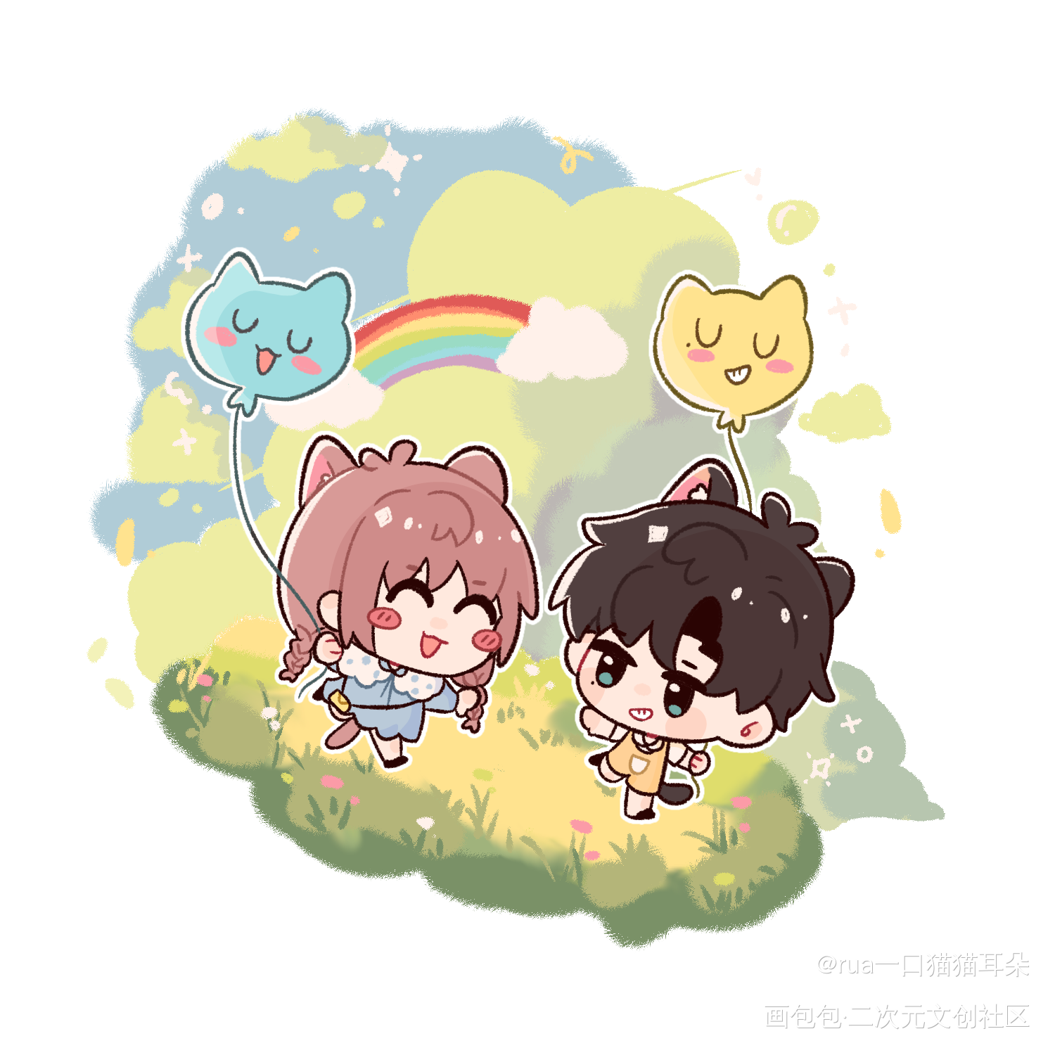 _光与夜之恋绘画作品