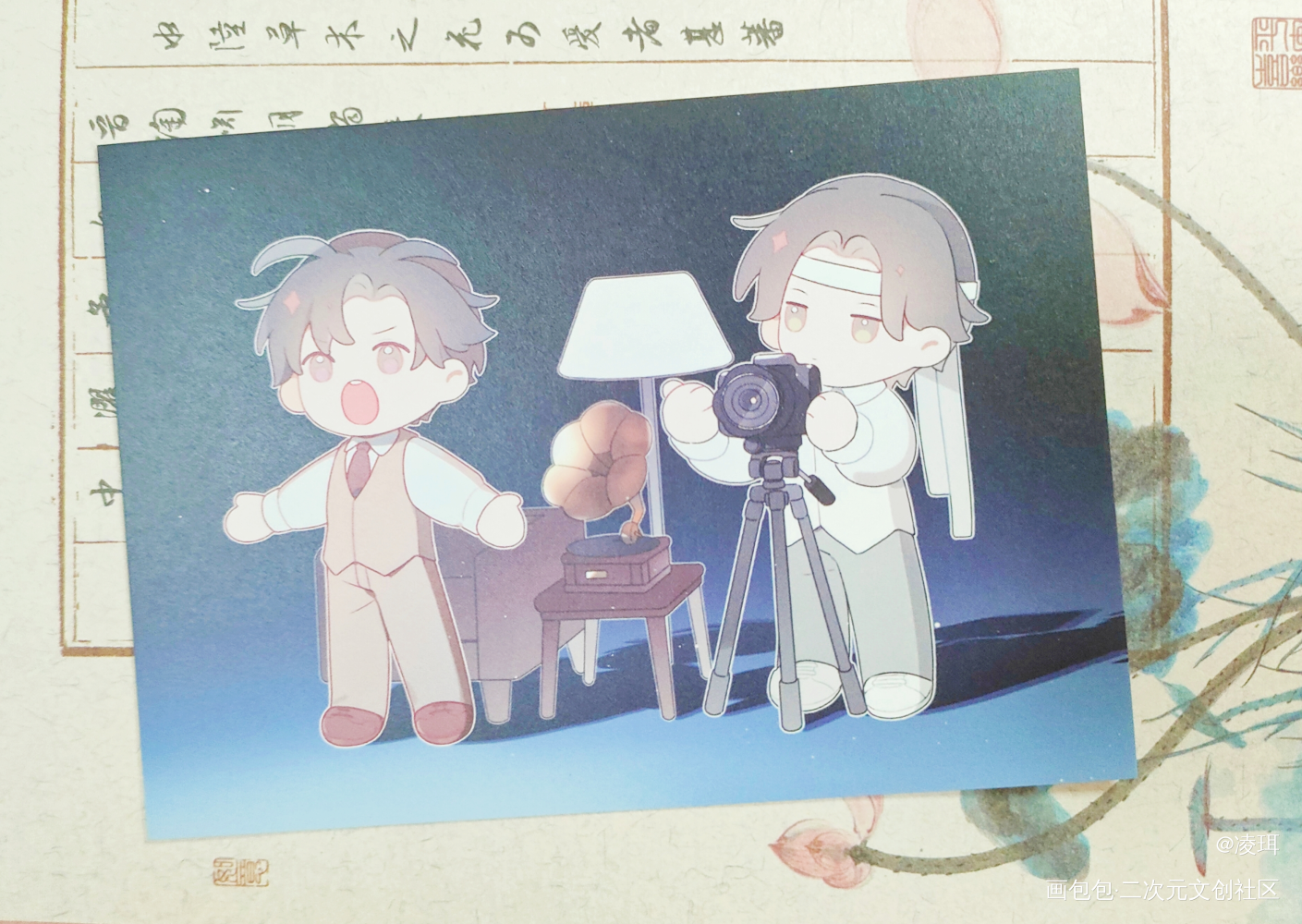 导演羡摄影师叽_魔道祖师蓝忘机·魔道祖师魏无羡·魔道祖师绘画作品