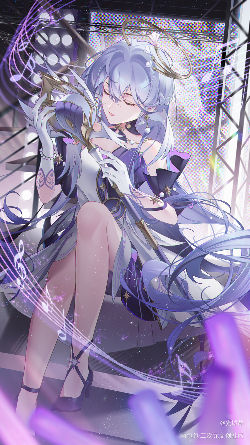 崩铁 知更鸟_崩坏星穹铁道绘画作品