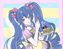朋友的原创oc_绘画作品