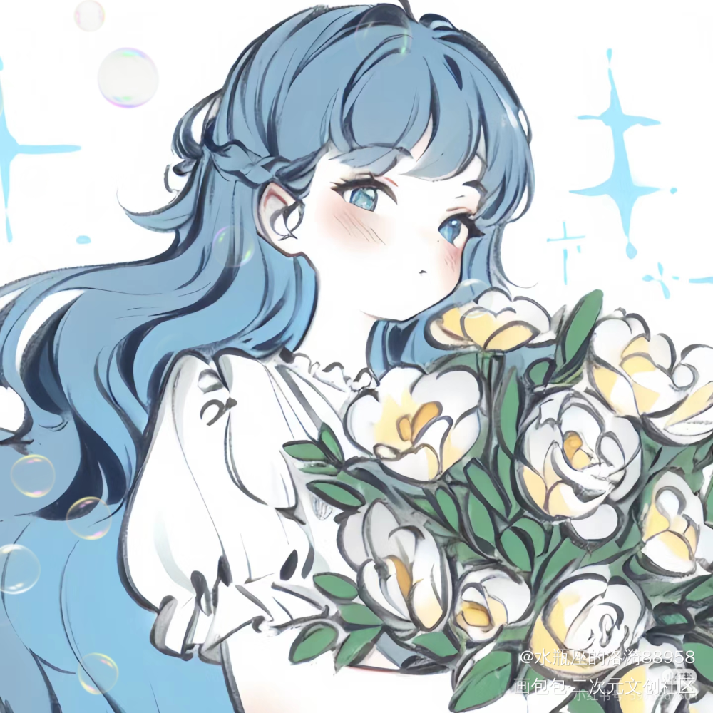 _彩色条漫彩色漫画绘画作品