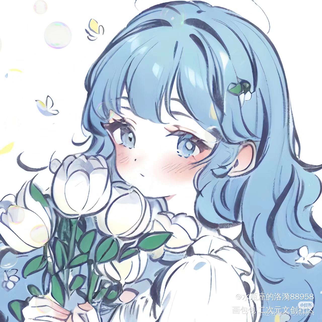 _彩色条漫彩色漫画绘画作品