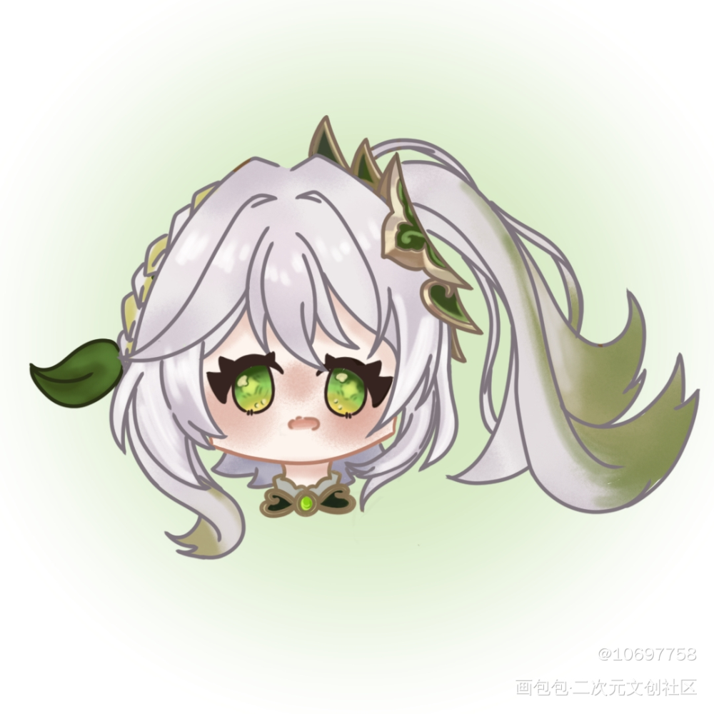 小草神_绘画作品