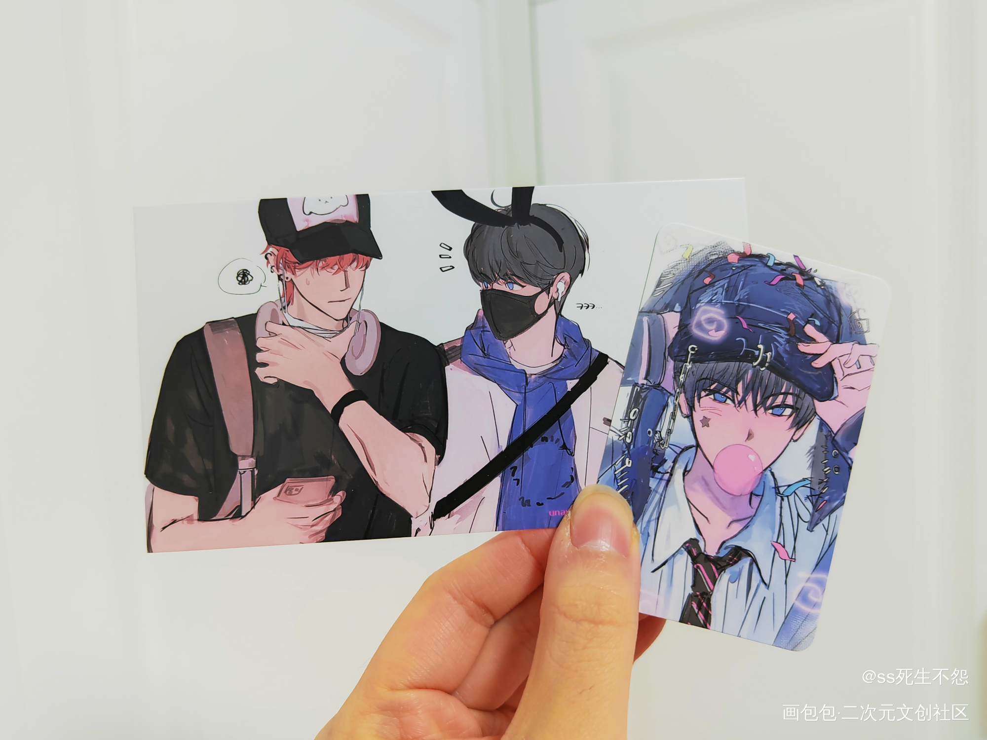 _粉黑绘画作品