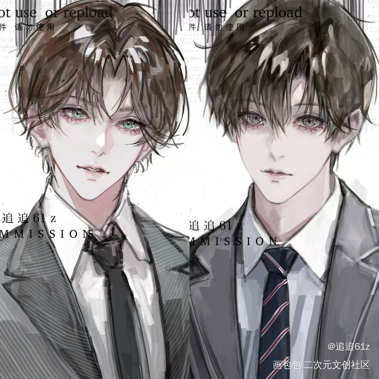 超绝少年感的橱窗_稿件展示procreate画画摸鱼约稿绘画绘画作品