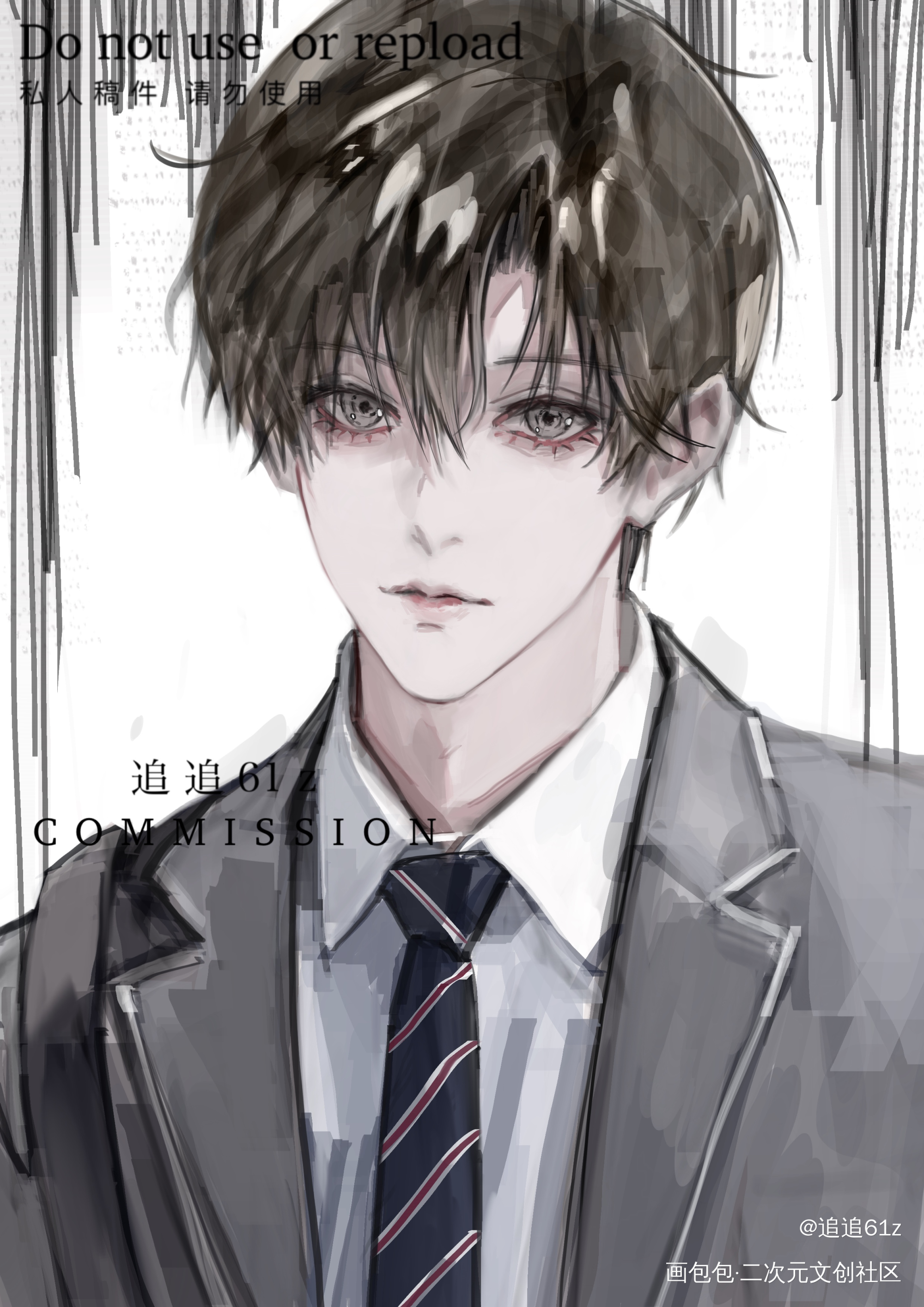 超绝少年感的橱窗_稿件展示procreate画画摸鱼约稿绘画绘画作品