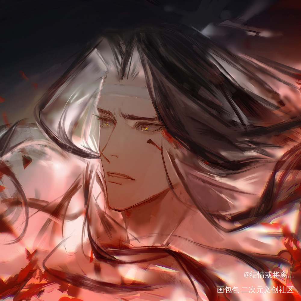 _蓝忘机·魔道祖师绘画作品