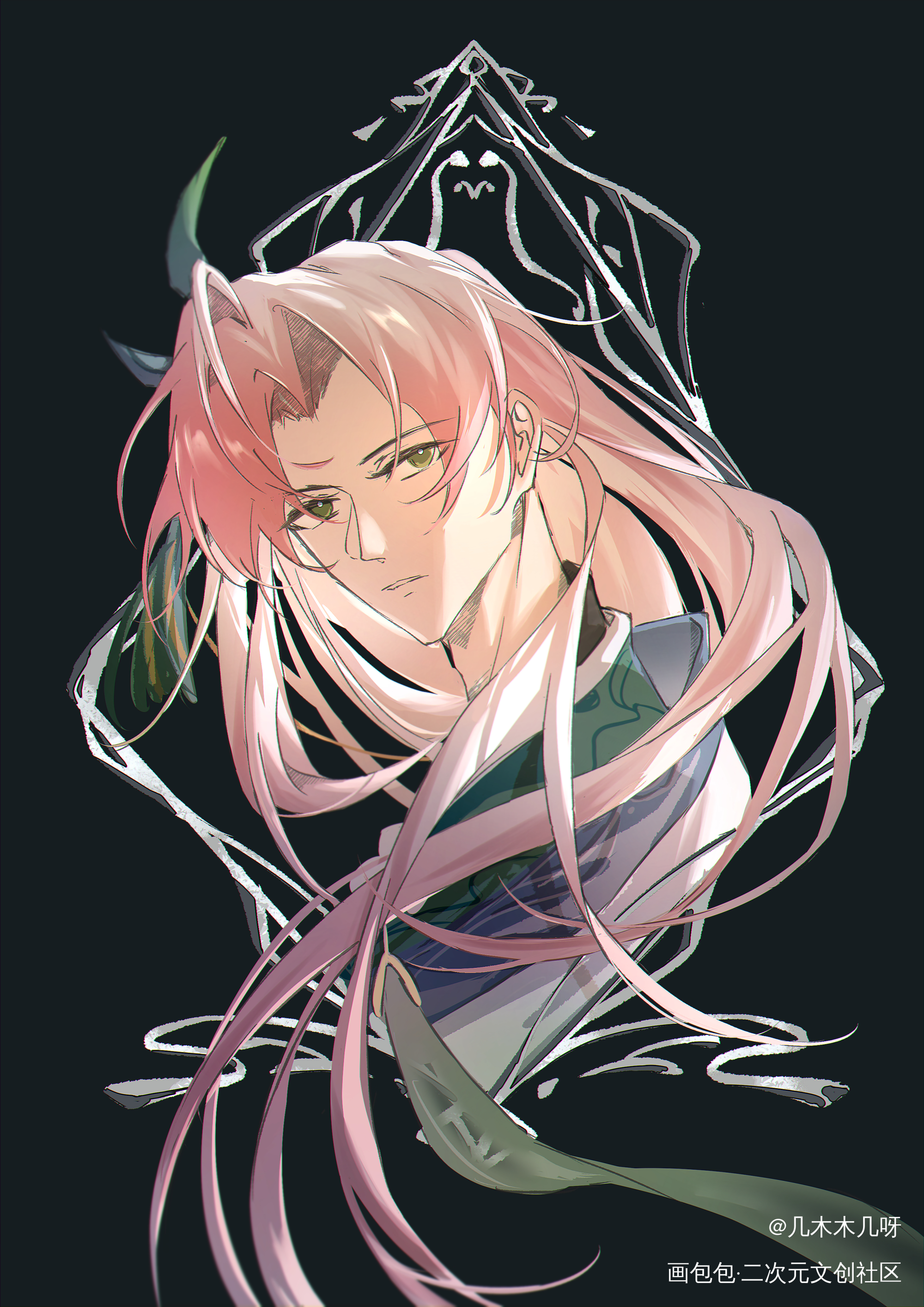 白月光返场_食物语龙井虾仁绘画作品