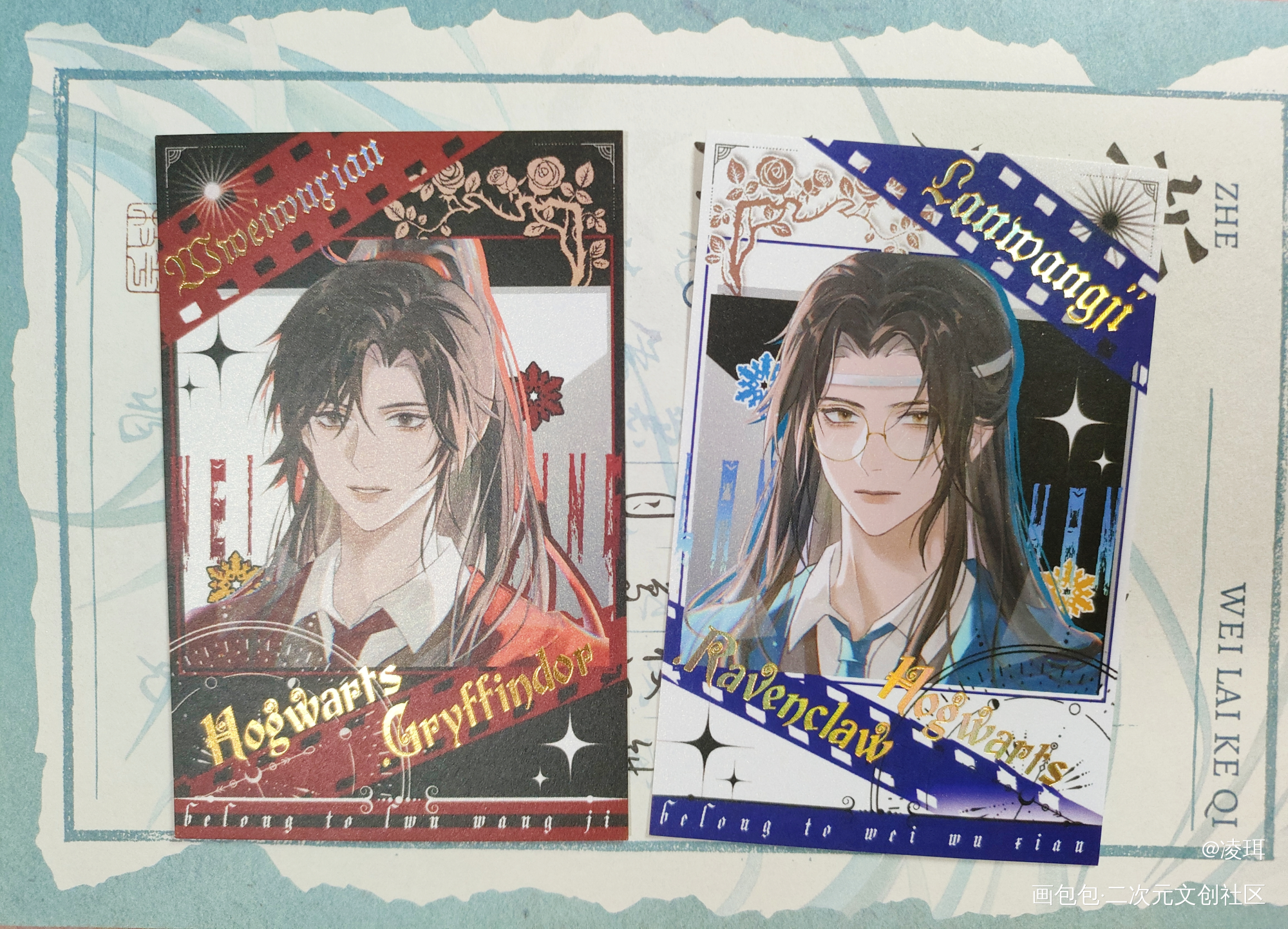 美美哒忘羡_魔道祖师蓝忘机·魔道祖师魏无羡·魔道祖师绘画作品