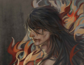业火娑婆-阿坤_绘画作品