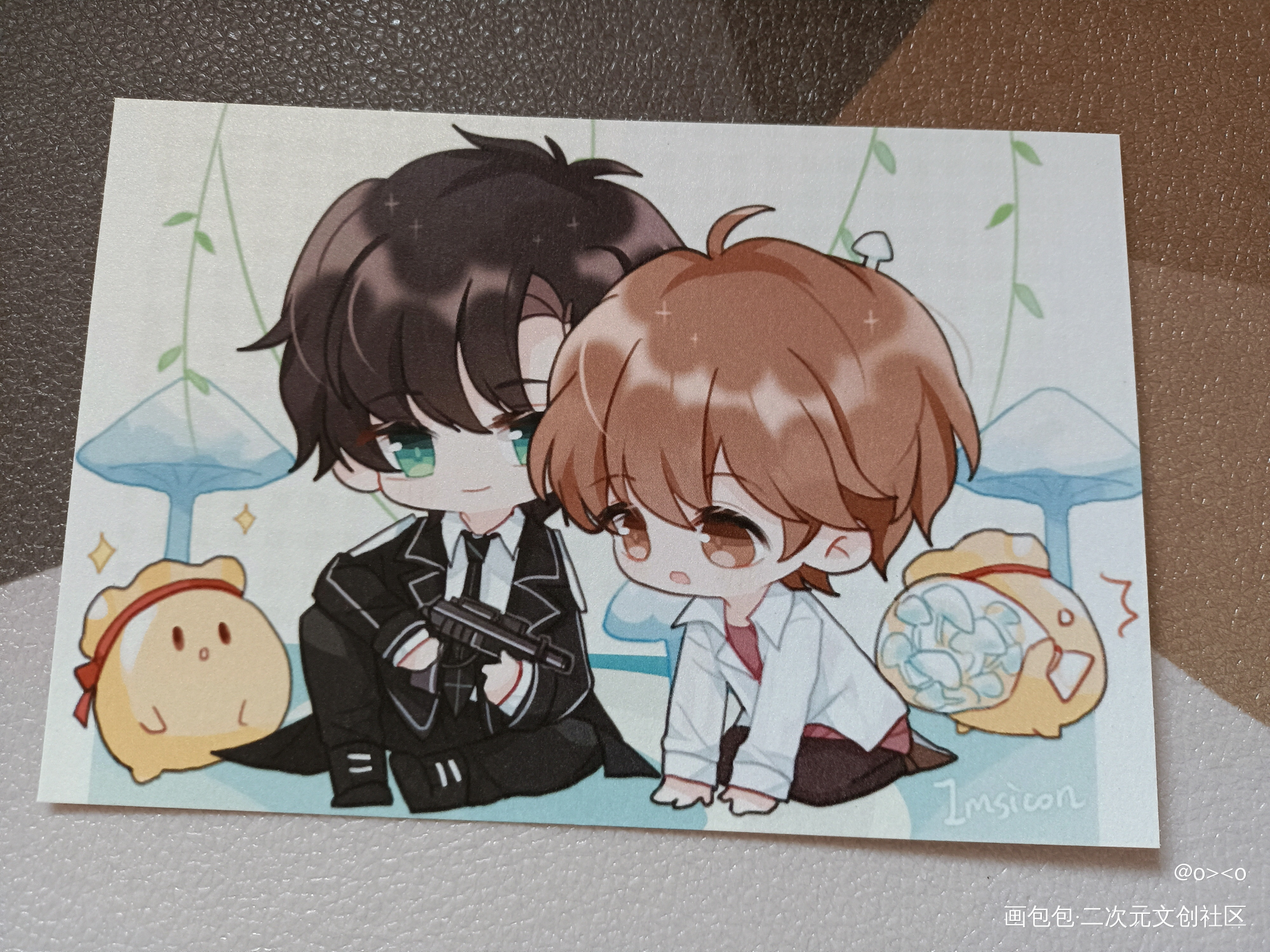 _小蘑菇无料返图绘画作品