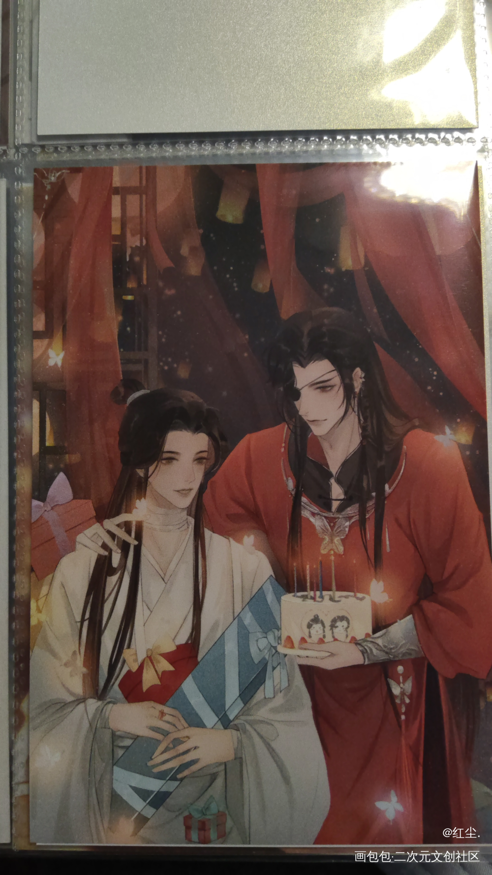 _天官赐福无料返图花城·天官赐福谢怜·天官赐福谢怜花城绘画作品